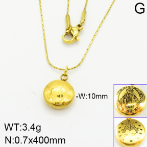 Stainless Steel Necklace  2N2002873vbmb-355