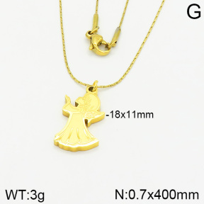 Stainless Steel Necklace  2N2002883vbmb-355