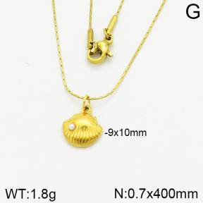 Stainless Steel Necklace  2N3001134vbmb-355