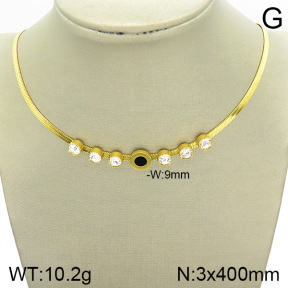 Stainless Steel Necklace  2N4001831bbov-388