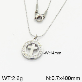 Stainless Steel Necklace  2N4001843vbll-355