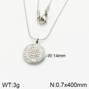 Stainless Steel Necklace  2N4001845vbll-355