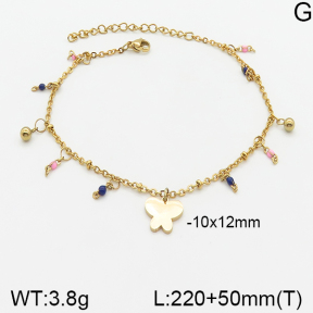 Stainless Steel Anklets  5A9000764bbml-350