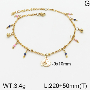 Stainless Steel Anklets  5A9000765bbml-350
