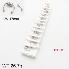 Stainless Steel Body Jewelry  5PU500215vhlm-667