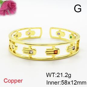 Fashion Copper Bangle  F6BA41630bhia-L017