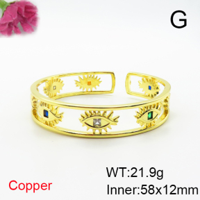 Fashion Copper Bangle  F6BA41631bhia-L017