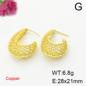 Fashion Copper Earrings  F6E200315vbnb-L017