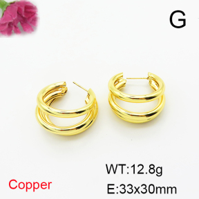 Fashion Copper Earrings  F6E200322bbov-L017