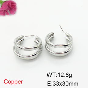 Fashion Copper Earrings  F6E200323bbov-L017