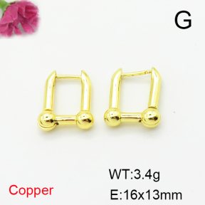 Fashion Copper Earrings  F6E200327baka-L017