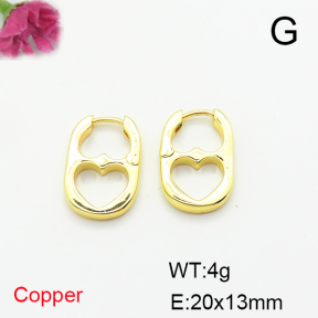 Fashion Copper Earrings  F6E200328baka-L017