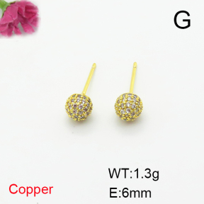 Fashion Copper Earrings  F6E404644vbmb-L017