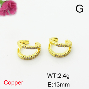 Fashion Copper Earrings  F6E404649ablb-L017