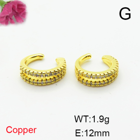 Fashion Copper Earrings  F6E404652ablb-L017