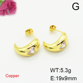 Fashion Copper Earrings  F6E404655vbmb-L017