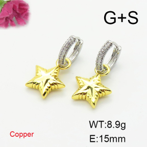 Fashion Copper Earrings  F6E404657bbov-L017
