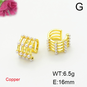 Fashion Copper Earrings  F6E404658bbov-L017