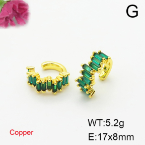 Fashion Copper Earrings  F6E404659bbov-L017