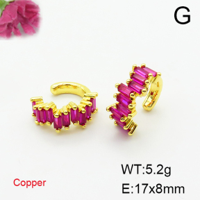 Fashion Copper Earrings  F6E404663bbov-L017