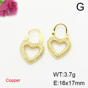 Fashion Copper Earrings  F6E404664bbov-L017