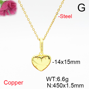 Fashion Copper Necklace  F6N405807aajl-L017