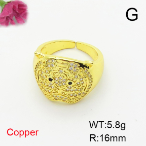 Fashion Copper Ring  F6R401449vbmb-L017