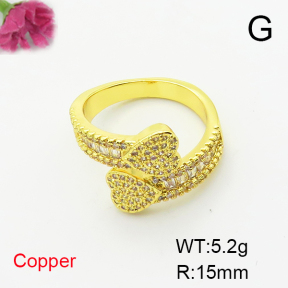Fashion Copper Ring  F6R401450bbov-L017