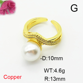 Fashion Copper Ring  F6R401451ablb-L017
