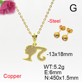 Fashion Copper Sets  F6S005741baka-L017