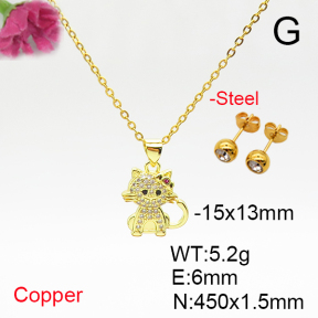 Fashion Copper Sets  F6S005746aajl-L017
