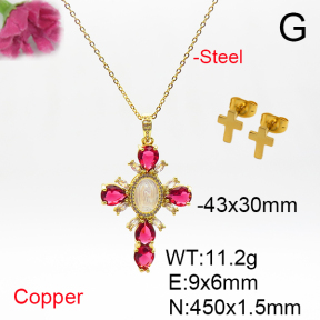 Fashion Copper Sets  F6S005751vhov-L017
