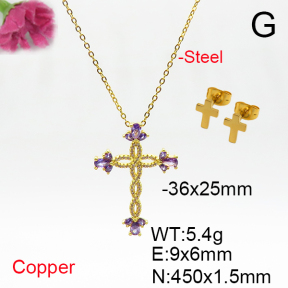 Fashion Copper Sets  F6S005757vbmb-L017