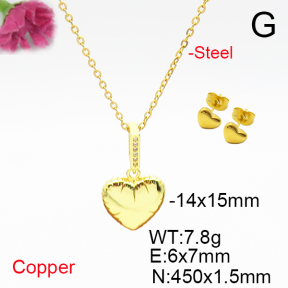 Fashion Copper Sets  F6S005763aajl-L017