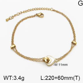 Stainless Steel Anklets  5A9000768vhha-201