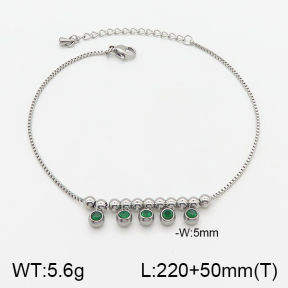 Stainless Steel Anklets  5A9000773vbpb-201
