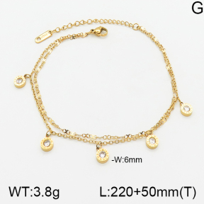 Stainless Steel Anklets  5A9000777vhha-201