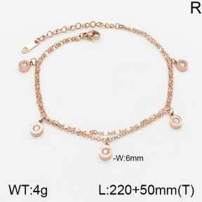 Stainless Steel Anklets  5A9000778vhha-201