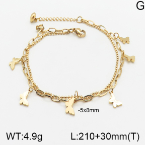 Stainless Steel Anklets  5A9000783vhha-201