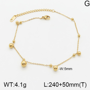 Stainless Steel Anklets  5A9000786vbpb-201