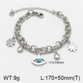 Stainless Steel Bracelet  5B4002153vbpb-201