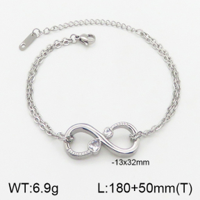 Stainless Steel Bracelet  5B4002177vbpb-201