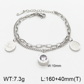 Stainless Steel Bracelet  5B4002192vbpb-201