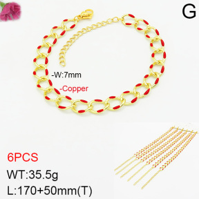 Fashion Copper Bracelet  F2B300446ajvb-J121