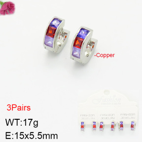 Fashion Copper Earrings  F2E400943ajma-K70