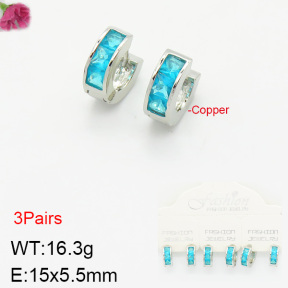 Fashion Copper Earrings  F2E400944ajma-K70