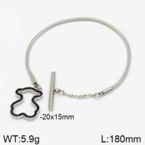 SS Bear Bracelets  TB2000358bhia-659