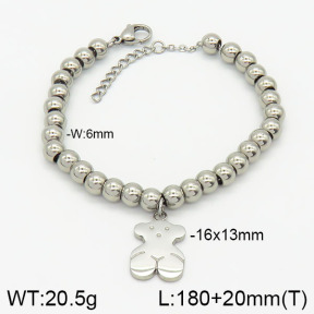 SS Bear Bracelets  TB2000363bhia-317