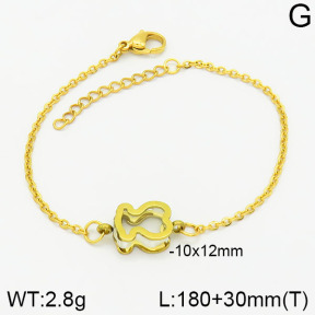 SS Bear Bracelets  TB2000377bhia-317