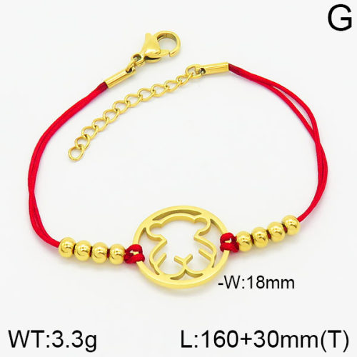 SS Bear Bracelets  TB2000391vbpb-317